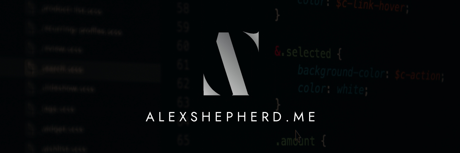 Dev blog alexshepherd me